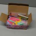Valentine's Day Cards for Kids, 48Pcs Stretchy String Toys Set Classroom Gift Exchange Stress Relief Game Party Favors (Horizontal)