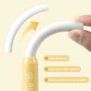 Nicpro 6 Pack Rotary Retractable Erasers, Soft TPE Twist Erasers in Cute Rainbow Colors, Clean Erasing Large Pencil Eraser for Students Kids, School Supplies, Office, Stationary, Drawing & Journaling