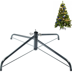 MNKXL 24 Inch Christmas Tree Stand for 4 to 10ft Christmas Trees,Folding Christmas Tree Stand