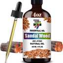 Sandalwood Essential Oil - GV77ZF Sandalwood Oils for Diffusers, Humidifiers, DIY Candles, Soap, Cleaning, Home, Office, Yoga, Massage, Gifts - 4 fl oz (120 ml)