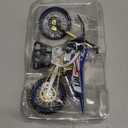 Dirt Bike Motorcycle Model  1:12 Scale Diecast No. 101 Motocross Motorbike with Realistic Details, Alloy Body, Display Gift for Enthusiasts