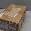 Layhit 6 Pcs Painted Mason Jars Colored Painted Mason Jars Centerpiece for Table with 6 Pcs 9.84 ft 30 LED Operated Fairy Lights for Wedding(Gold)