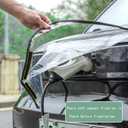 EV Charger Port Cover,Electric Car Charger Plug Cover Outdoor Waterproof Winter Snow Rain UV All Weather Protection, Suitable for Steel Bodied Electric Vehicles