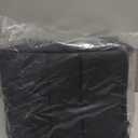 JOJOBAY 2pack Leather Car Seat Cover, Bottom Seat Covers for Cars, Front Seat Protector, Fit for 95% of Vehicles - Padded, Anti-Slip, Premium Leather(2 PCS, Black)