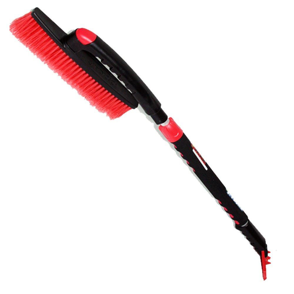 Telescoping Swivel Snowbrush (Red)