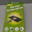 10 Pack Sticky Mouse Trap Rat Trap Indoor, Peanut Taste Pheromone Mouse Traps Indoor for Home, Glue Sticky Traps for Mice and Rats, Snake (Large Size)