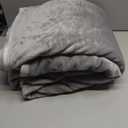 Soft King Size Blanket All Season Warm Fuzzy Microplush Lightweight Thermal Fleece Blankets for Couch Bed Sofa,90x108 Inches,Gray