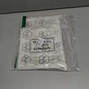 127 Glow in The Dark Dog Paw Stickers Luminous Removable Vinyl Wall Decals for Kids Nursery Bedroom(Blue Light)