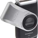Braun Electric Razor for Men, M90 Mobile Electric Shaver, Precision Trimmer, Washable (1 Count (Pack of 1), Silver)