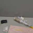 Dual-Voltage Curling Iron: 110V-240V 2 Inch Ceramic Wide Barrel 2-in-1 Curling Iron for Armpit to Mid Back Length Hair - Europe Travel for Loose Waves with Clamp