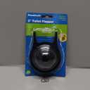 PlumbCraft 3-in. Black Flapper Tank Ball 7543300, Toilet Flapper Replacement Kit for Toilet Tank Repair, Universal Toilet Flapper and Toilet Flusher Seal