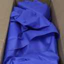 Shappy Royal Blue Carpet Runner Rug for Party 55gsm Thickness with Carpet Tape Hallway Rug for Graduate Wedding Party Dance Floor Outdoor Accessories(2.6 x 30 Feet)