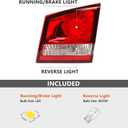 Inner Tail Light Assembly Compatible with Dodge Journey 2011-2020 Inner LED Tail Break Light Rear Lamp Right Passenger Side 68078516AD 68078516AE