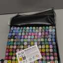 ATOPSHINY Alcohol Markers 168 Colors Drawing Pens Set Dual Tip Permanent Art Markers for Kids and Adult Gifts-168 Black Shell Refillable