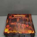 Woohaha Halloween Pumpkin Pathway Lights,163 LED Plug in Garden Outdoor Decorations，Waterproof String Lights with 3 Pumpkin Stakes Light for Garden Walkway Yard Driveway Lawn Party Decor（Orange）, Set of 2