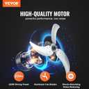 VEVOR Drum Fan, 30 Inch 13000 CFM High Velocity Heavy Duty Floor Shop Fan, 3-Speed, 5ft Cord, 360Adjustable Tilting, Commercial Industrial Use for Warehouse, Workshop, Factory, Basement