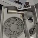 Slopehill Professional Hair Dryer with Diffuser, Ionic Hair Dryer,Lightweight Compact Powerful & Fast Salon Blow Dryer with High Speed Brushless Motor, Travel Hairdryer, Women & Men (Ceramic, Stone)