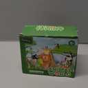 5 Pcs Dinosaur Figurines for Kids, Plastic Animal Toys Tiny Portable Dinosaur Figures Playset Montessori Toy Educational Game for Homeschool Preschool Toddler Kids