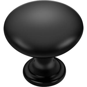 Ravinte 30 Pack Kitchen Cabinet Knobs and Pulls - Matte Black Zinc Drawer Handles for Dresser Drawers