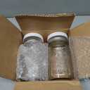 Wide Mouth Mason Jars 32 oz 2 Pack Quart Size Jars with Airtight Lids and Bands & White Plastic Lid, Ideal for Meal Prep, Canning, Fermenting and DIY Projects, Microwave & Dishwasher Safe.