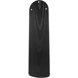 SHINEOFI 21" Fan Blades Plastic Ceiling Fan Replacement Blades Set for Outdoor And Indoor Weatherproof Wood Grain Paddles for Home Patio Bedroom,black, 20.83 x 5.51 x 0.15 inches