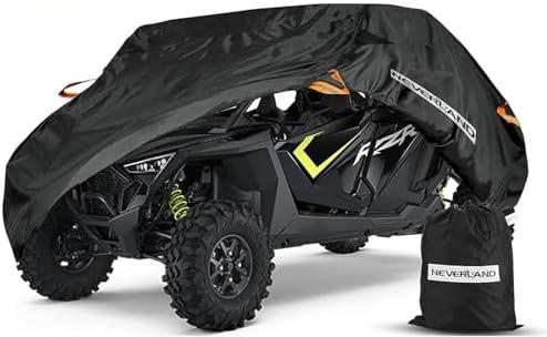 NEVERLAND UTV Cover  - All-Weather Protection Side by Side Cover, Compatible with Polaris RZR General Honda Suzuki Yamaha SxS Arctic Cat John Deere Kymco Bobcat Argo Can Am Maverick X3 400x150x180cm