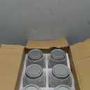 Keketin 32 oz Mason Jars with Airtight Lids,6 Pack Glass Canning Jars,1000ml Food Storage Jars for Jams,Pickles,Salad,Drink Favors,Jars Crafts