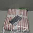 Nautica- Queen Duvet Cover, Cotton Reversible Bedding with Button Closure, Casual Home Dcor for All Seasons (Coleridge Stripe Red, Queen)