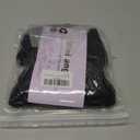Boys Socks Girls Cushioned Athletic Socks Cotton Mesh Quarter Sock Youth Sport Ankle Sock 4/8 Pairs (Black)