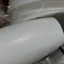 24 Pcs Dinnerware Set- Dinner Plates Set- Picnic & Camping- Unbreakable & Reusable- Includes 4x 9in, 4x 8in Plates, 4x 6in Bowls, 4 Cups, 4 Stainless Steel Forks and Spoons- Kitchen, Dorm, Office (White)