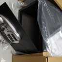 Amazon Basics Steel Security Safe and Lock Box with Digital Keypad, Easy to Use, Removable Shelf, Secure Cash, Jewelry, Documents, Black, 1.2 Cubic Feet, 16.9-x-14.6-x-10.6-inches (WxDxH)