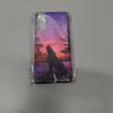 SM Cases Compatible with Samsung Galaxy S21 Plus 5G Case - Wolf 3D Printed Design Phone Back Hard Plastic Cover Case for Samsung Galaxy S21 Plus.