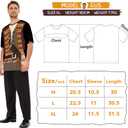 MISS FANTASY Pirate Shirt Women Men - Pirate Costume Outfits Halloween Unisex Adults (Black, XL)