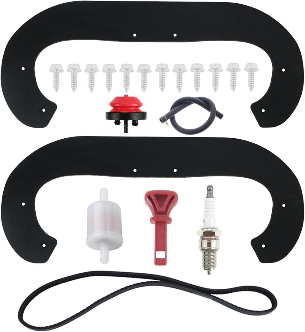 ANTO 753-06469 Snow Blower Paddles for MTD RM2100 RM2120 RM2140 31AS2S1E704 31A-2M1E706 31AS2T5F711 Snow Thrower with 754-04050 Belt