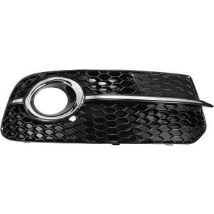 X AUTOHAUX Front Right Fog Light Grille Honeycomb Type Grill Cover for Audi Q5 SQ5 S-Line 2013-2017 8R0807682J