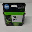 HP 60XL Black Ink Cartridge, High-yield | Works with Printer Series: DeskJet D1660, D2500, D2600, D5560, F2400, F4200, F4400, F4580; ENVY 100; OJ J4500, J4680, 4500; PhotoSmart C4600, C4700, D110a