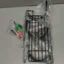 SWTYMIKI Over The Door Towel Rack - 6 Tier Towel Racks for Bathroom Wall Mounted, Towel Holder with Shelf, Hanging Rolled Towel Storage Organizer for Small Bathroom, Camper, RV, Black