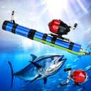 Fishing Catapult Rod - Slingshot Fishing Reel & Colitt Fishing PoleLong-Distance Catapult Casting for Saltwater & Fly FishingIdeal Fishing Gifts for Men, Saltwater Fishing Gear