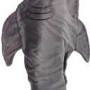 Silver Lilly Animal Tail Blanket - Plush Animal Sleeping Bag Blanket for Kids (Gray Shark)