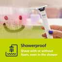 Philips Norelco OneBlade Intimate, Designed For Pubic Grooming, Trim & Shave With Extra Skin Protection, Model QP1924/70 (Single Pack, White)