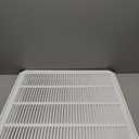 Return Air Filter Grille 20x20,Air Return Vent Cover Grill for 20"W x 20"H Duct Opening,Steel HVAC Vent Covers for Wall and Ceiling,Holds 1" Thick AC Filter, For 20''w20''h-duct Opening