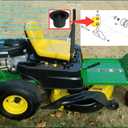 Replacement M167267 Bushing Fits John Deere Z235, Z255, Z335M, Z345M, Z335E, Z355E, Z345R Lawn Mowers Model(6 Pack), As shown in Fig