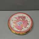 40Pcs 9 Inch Christmas Plates Merry Christmas Disposable Paper Plates Gold Foil Pink Xmas Tree Party Plates for Holiday Party Dinner Tableware Supplies Decor