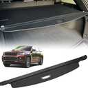 Compatible with All-New 2022-2025 Jeep Grand Cherokee(2 Row; WL) 4XE Rear Cargo Security Shade Cover Privacy Screen Retractable Rear Storage Tonneau Cargo Cover Luggage Security Shield Shade