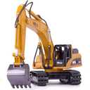 Ailejia Alloy Excavator Construction Truck Toy Tractor Boy Toy Manual Excavator Metal Construction Equipment Models