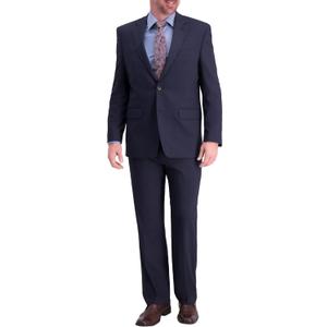 J.M. Haggar Premium Stretch Classic Fit Suit Separates - Pants & Jackets (48, Dark Navy)