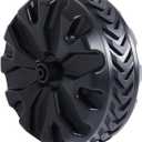 PORTAL Wagon Wheels Replacement 8" Diameter X 3.4" Wide for Utility Wagon Cart