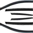Rain Guards Window Visors for Toyota RAV4 2013-2018 6Pcs Chrome