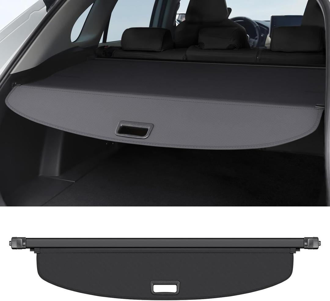 Cargo Cover Compatible with Acura RDX 2025 2024 2023 2022 2021 2020 2019 Accessories Canvas Texture Retractable Trunk Cover Security Shield Luggage Privacy (Canvas)