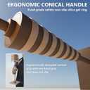 New Cordless Table/Desk Lamp, 8000mAh Rechargeable Battery Operated,Double Luminescence Dimming for Restaurant/Bedroom/Bars/Outdoor Party/Camping/Coffee Shop Night Light (Dark & Light Brown 1PACK)